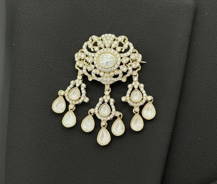 Nawab Noor Men'S Brooch - Formal And Wedding : X3QJ509