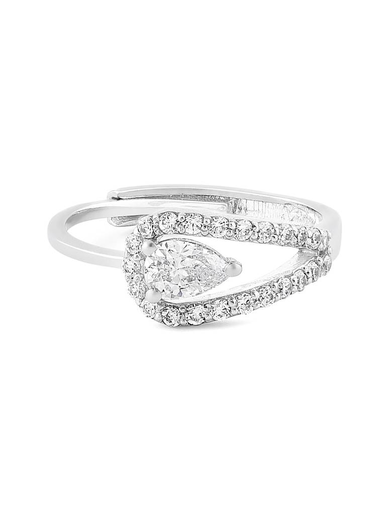 925 Silver Flamboyant Ring