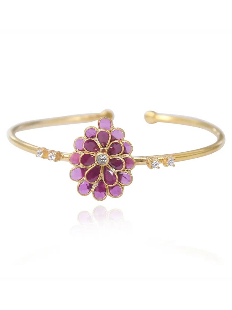 Silver Secret Garden Bangle : U080SG011LB0592
