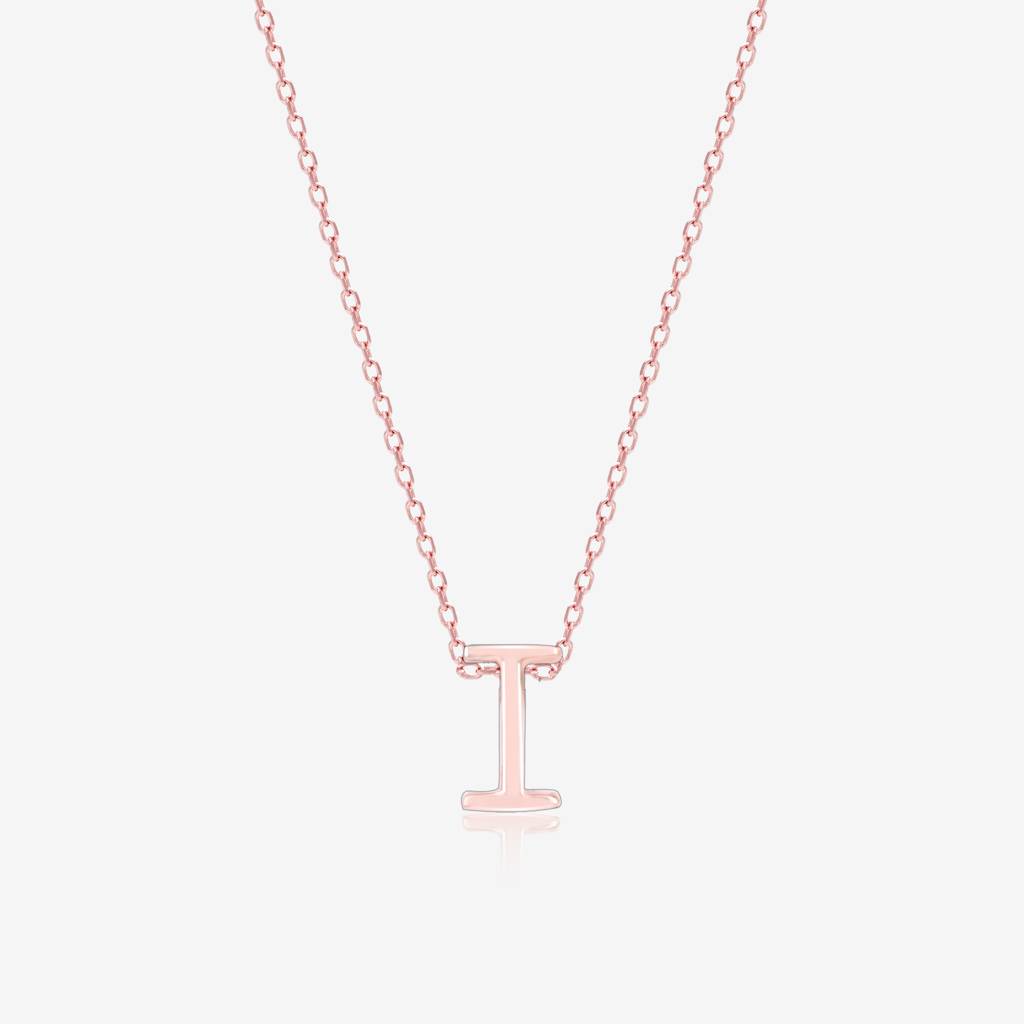 Infinite I Initial Necklace : DIN82