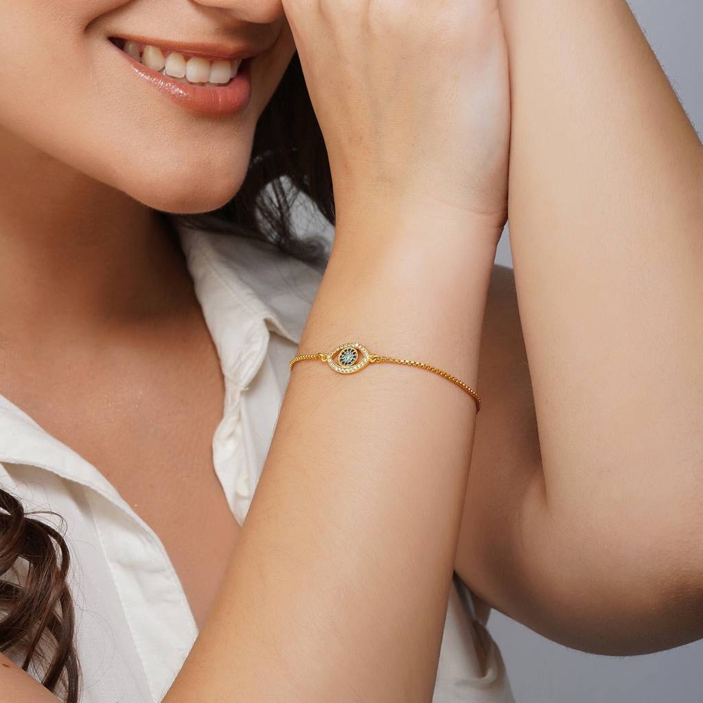 Evil Eye Lumba Bracelet For Protection : MMB341