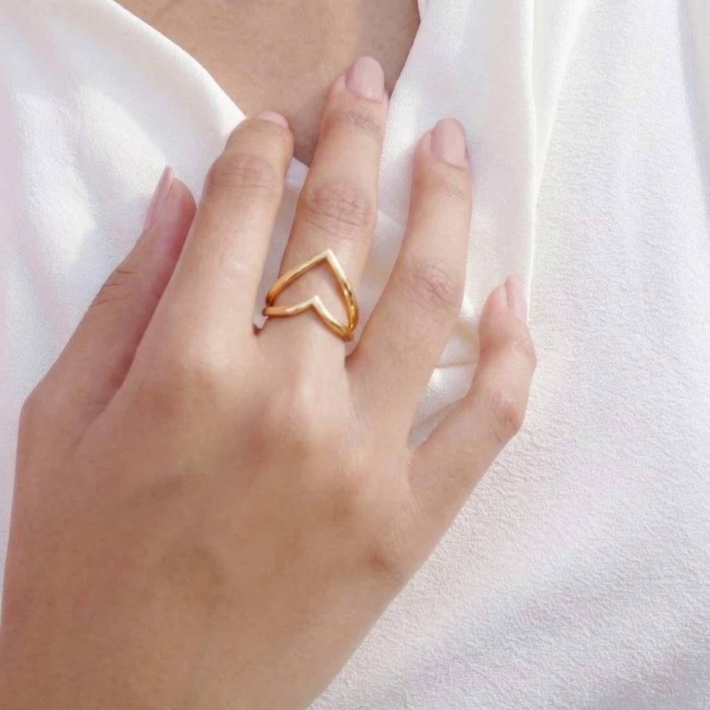 Dual Heart Ring : ACR00410-5