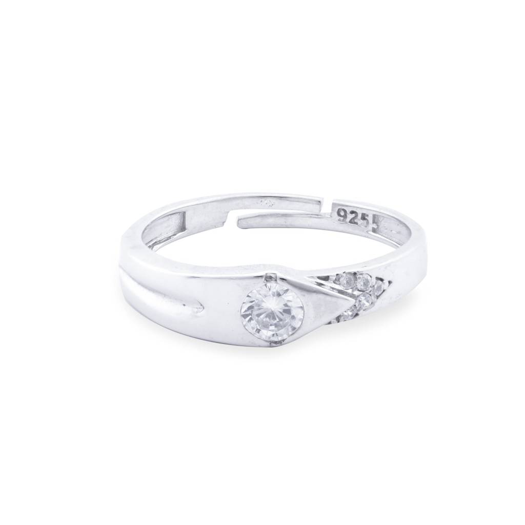 Silver Love Unfold Women'S Band : ZLCPLR-1003WW