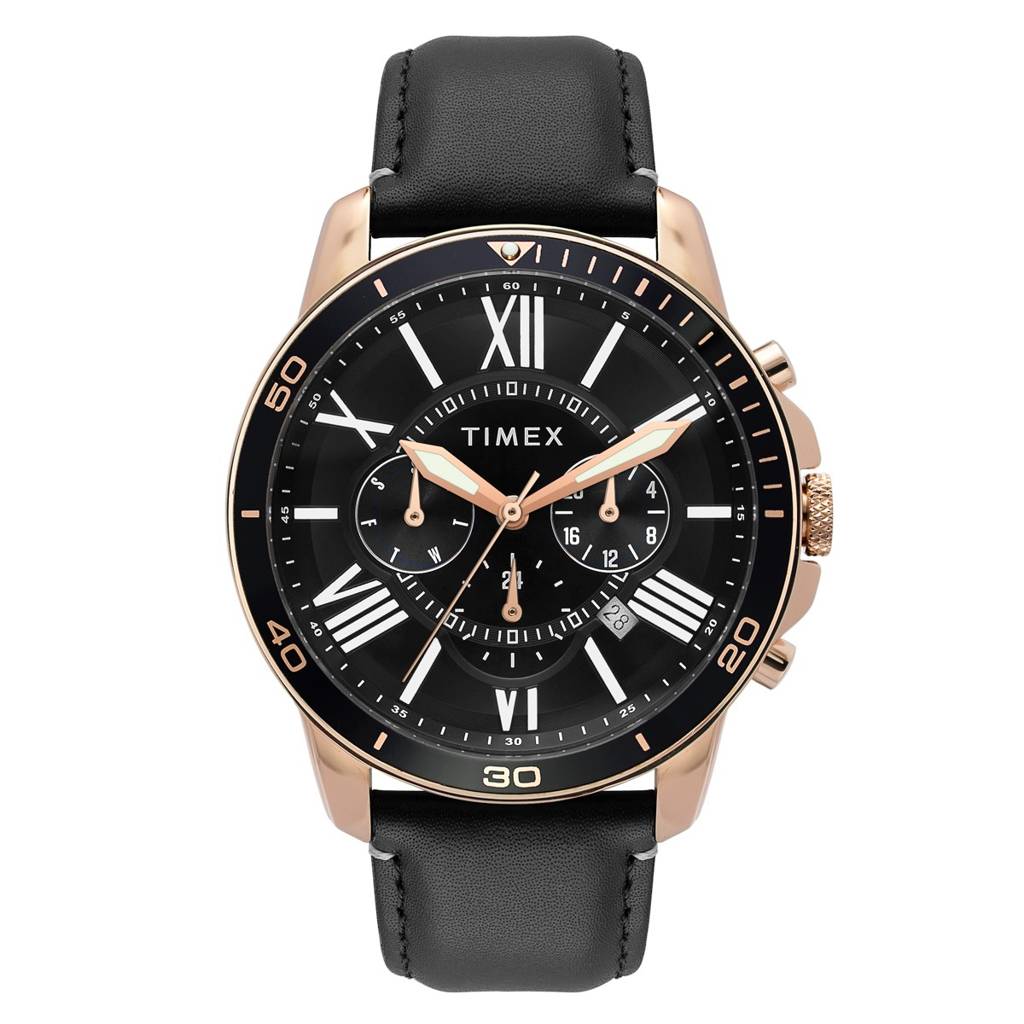 Timex Round 46Mm Dial Analog Men Watch - Tweg314Smu01 : TWEG314SMU02