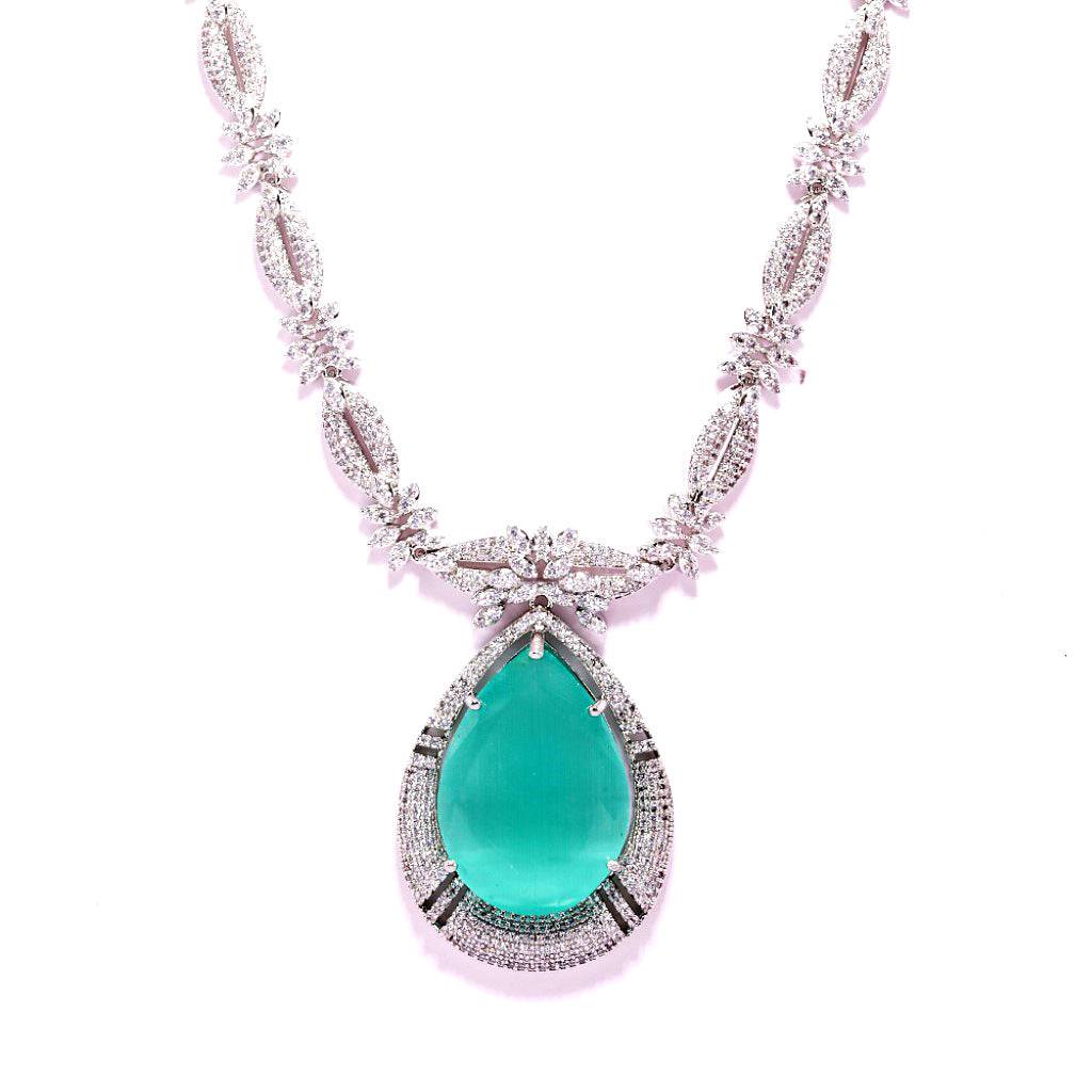 Imperial Elegance Necklace (Green) : NRO15