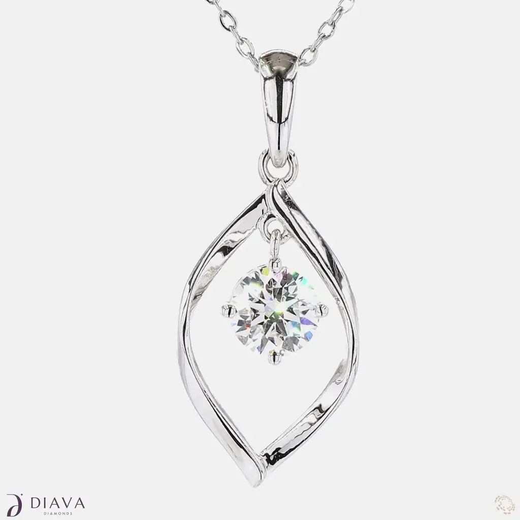 Dangling Solitaire Pendant : DanglingSolitairePendant