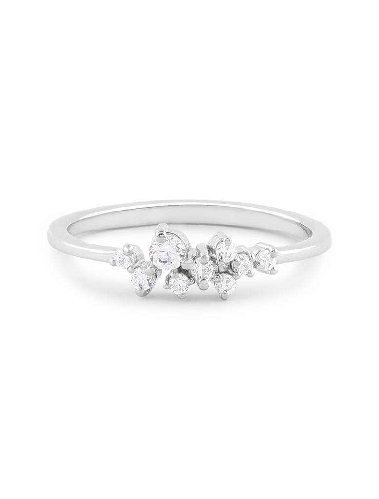 925 Silver Rosetta Ring