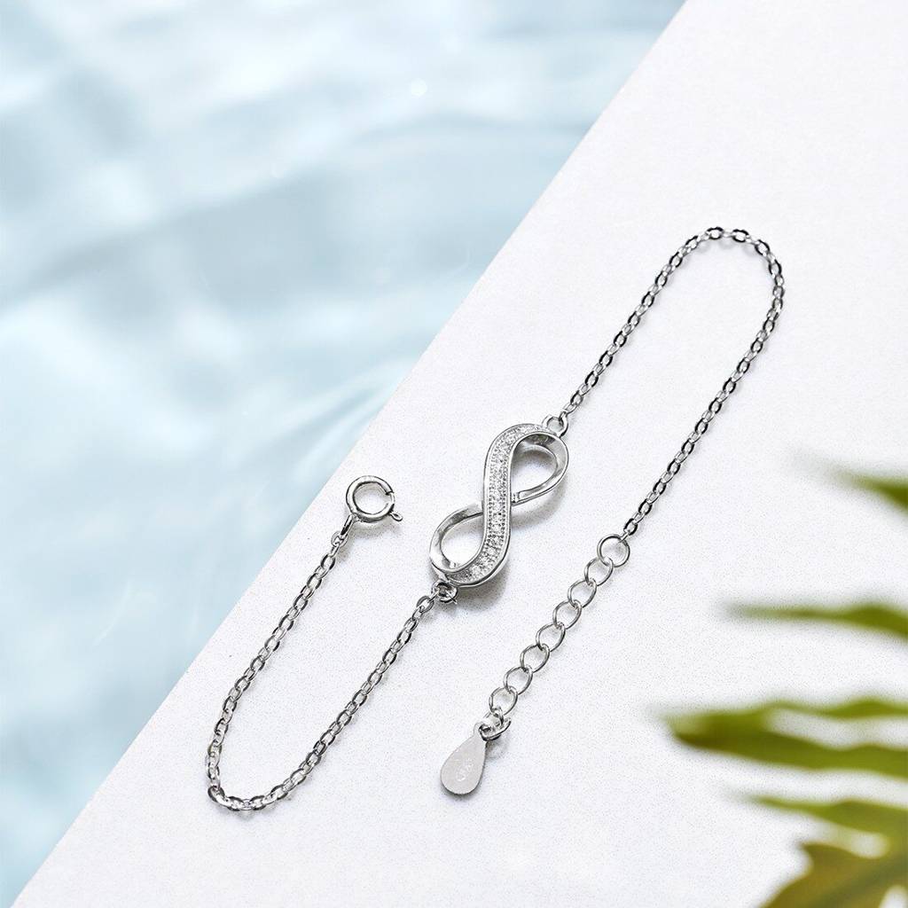 To Infinity And Beyond 925 Silver Bracelet : BR-80030