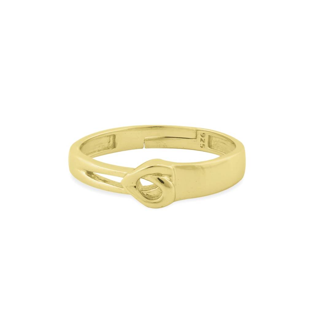 Golden Endless Love Men'S Ring : ZLCPLR-1004-MY