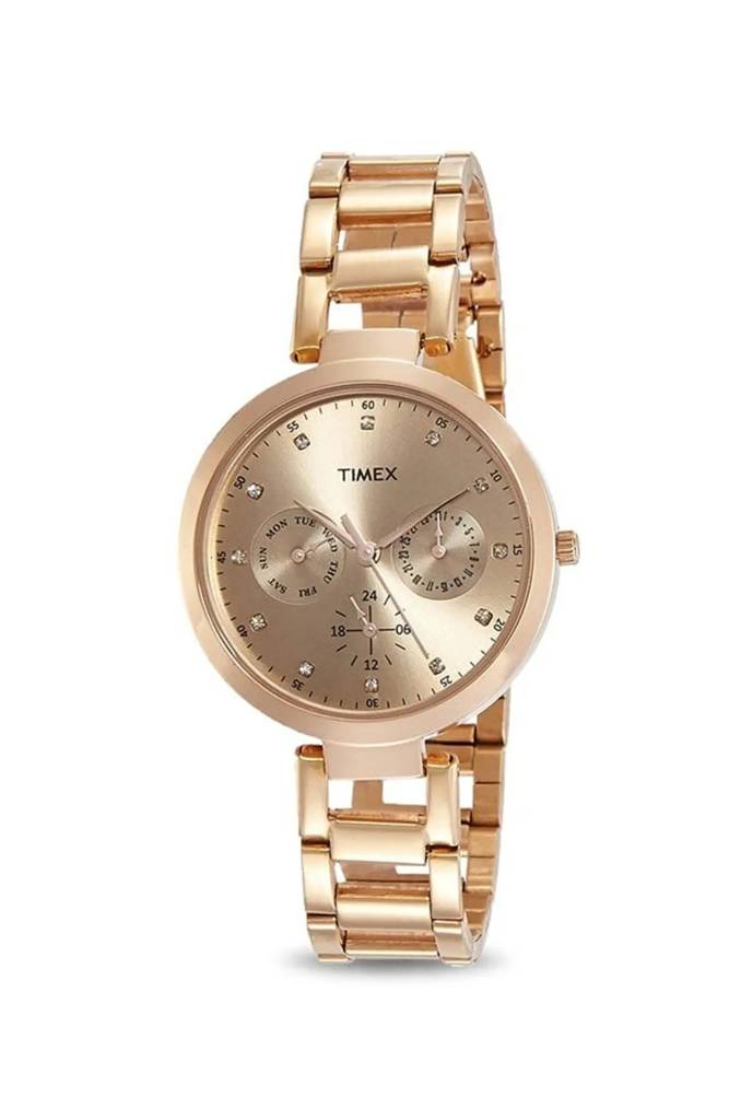 Timex Round 35Mm Dial Analog Women Watch : TW000X209