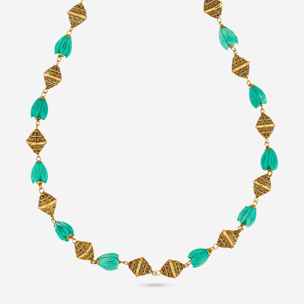 Ferozi Gold Plated Antique Chain - 462755 : 462755