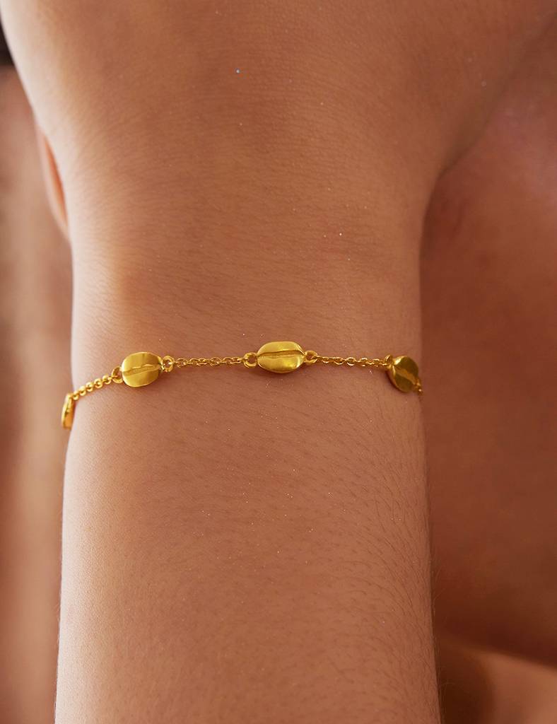 Golden Bean Bracelet : CF04EA