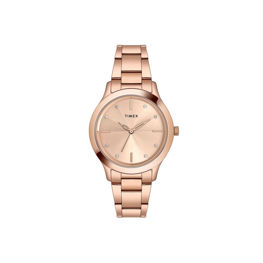 Timex Round 37Mm Dial Analog Women Watch - Twel98Smu06 : TWEL98SMU07