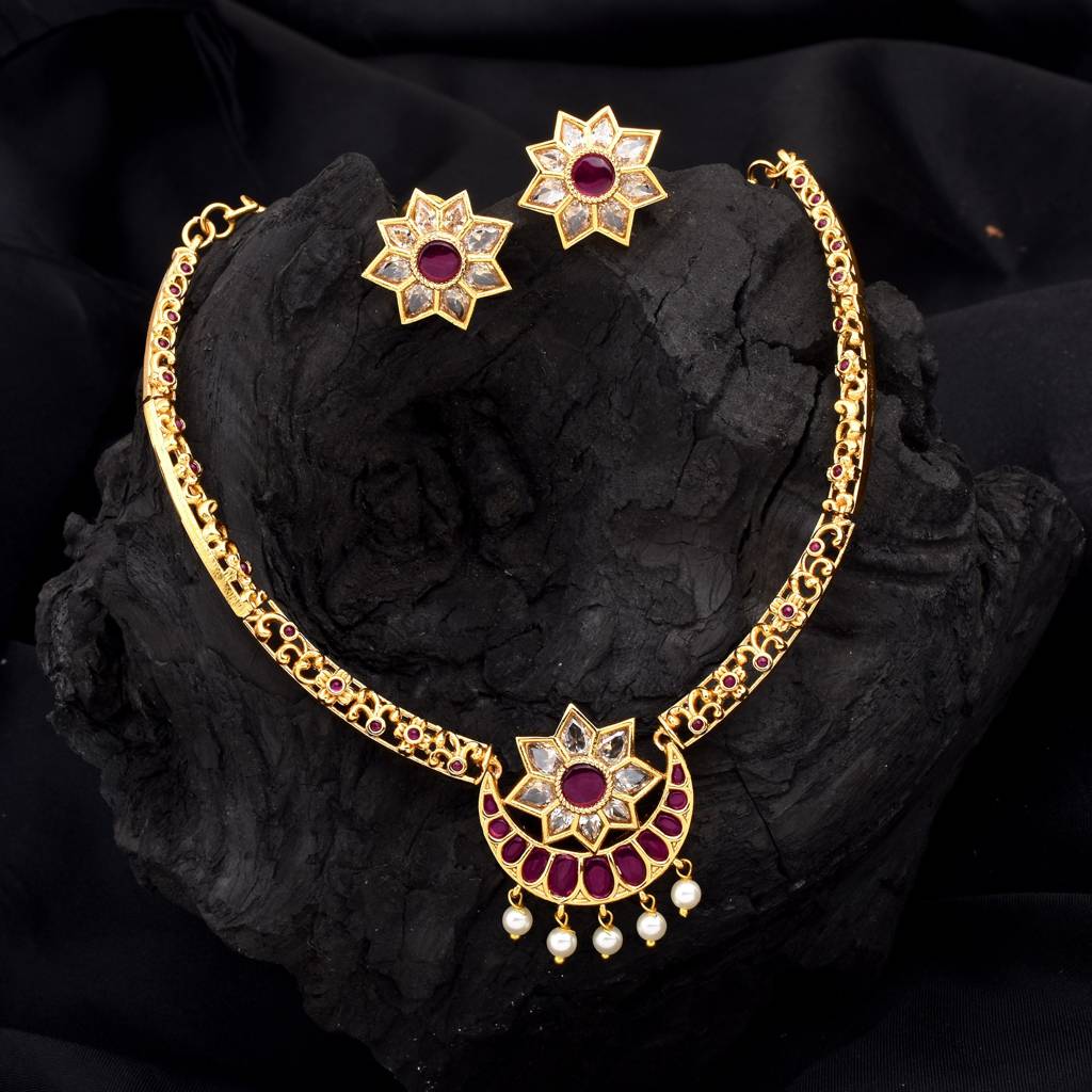 Epoch Of Elegance Necklace Set : SCNECKAMRCZ05