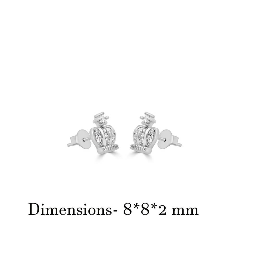 925 Pure Silver Elegant Stud Earrings : TWP1201