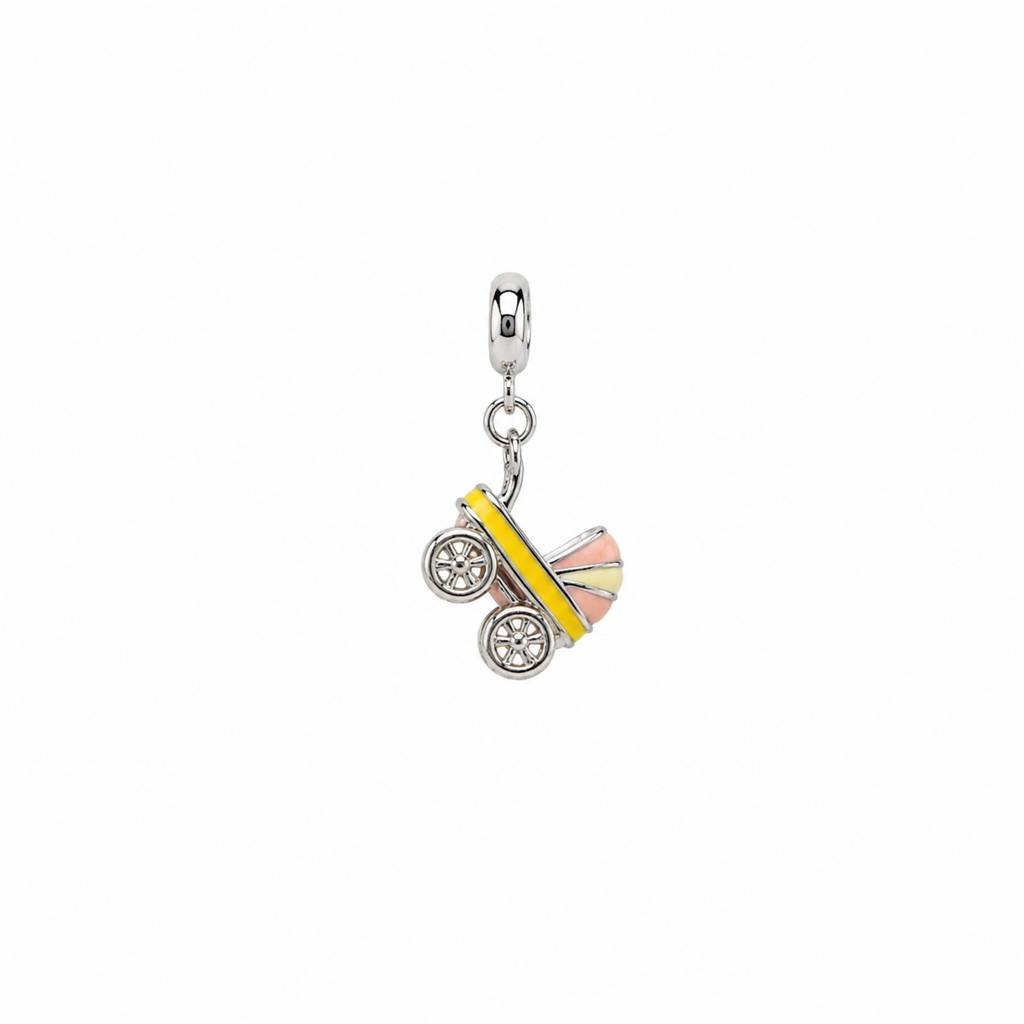 925 Silver Little Wheels Pendant : WC00008