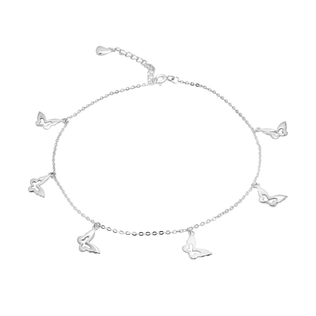 925 Pure Silver Multiple Charm Anklets -Ak1038 : AK1039