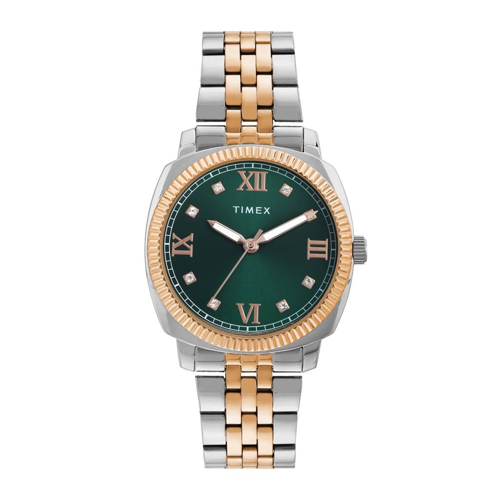 Timex Round 35Mm Dial Analog Women Watch - Twel234Smu01 : TWEL234SMU04