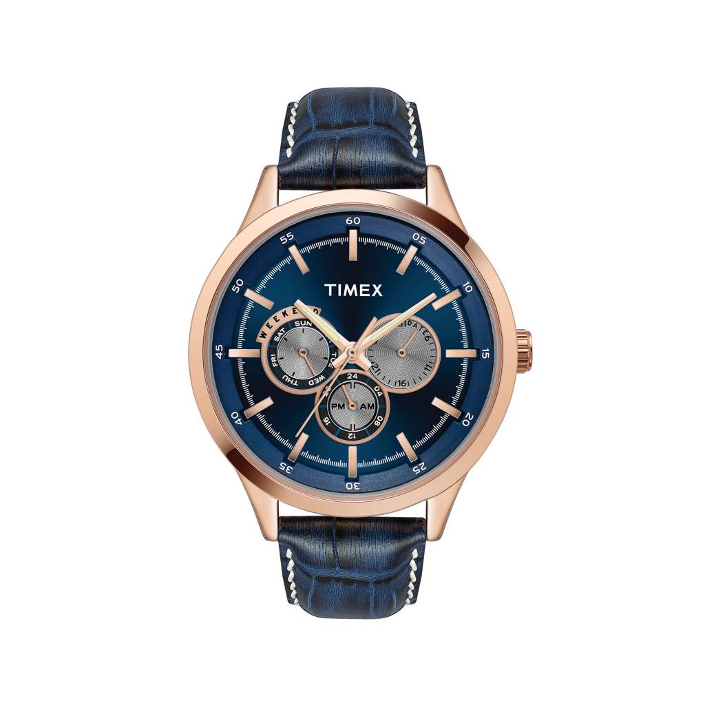 Timex Round 43Mm Dial Analog Men Watch : TW000T310