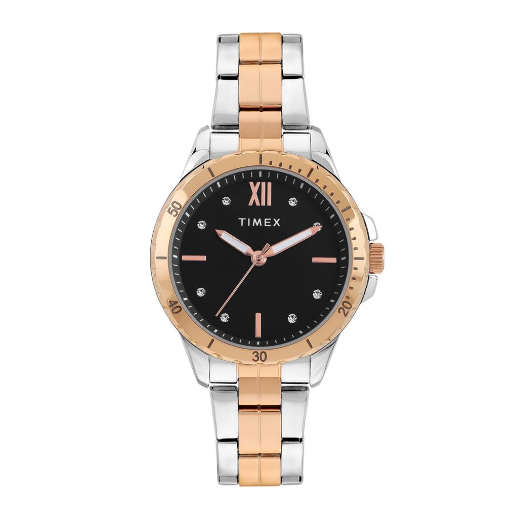 Timex Round 37Mm Dial Analog Women Watch - Twel232Smu01 : TWEL232SMU05