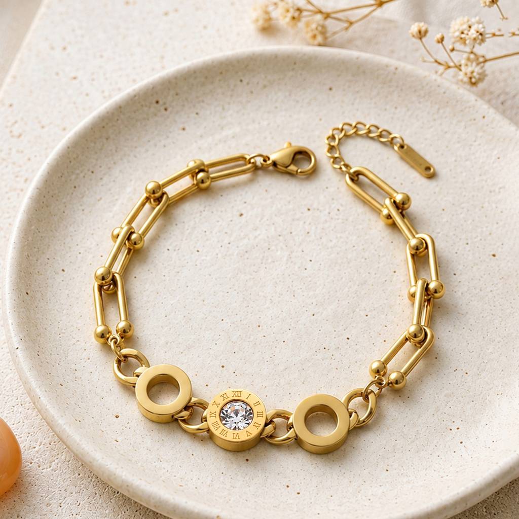 ARTKLIM Evil Eye Chain Charm Anti Tarnish Bracelet For Women · Eternz