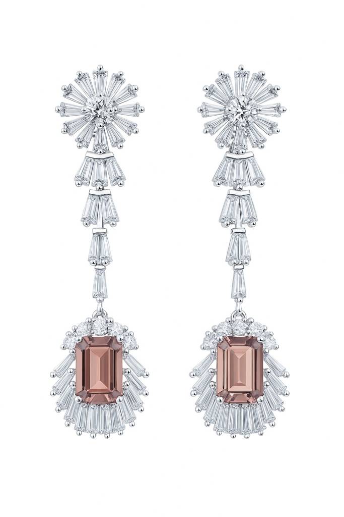 Clarisse Long Silver Earrings : E107