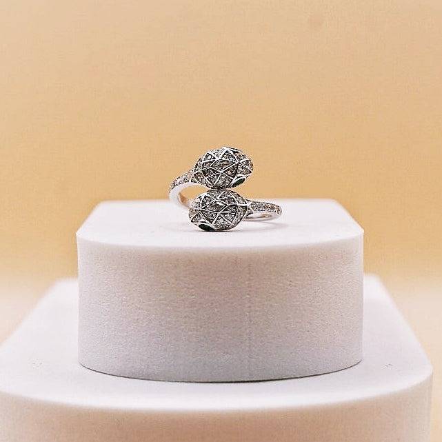Sterling Silver Snake Wrap Ring : RGS021