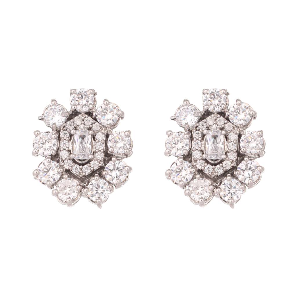 Modern Design Diamond Studs : YI24A0342E