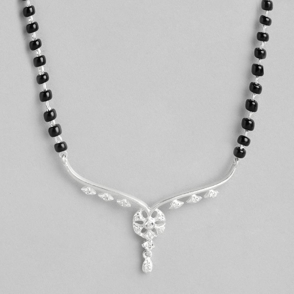 Silver Stylish Mangalsutra : Z125SG002N015