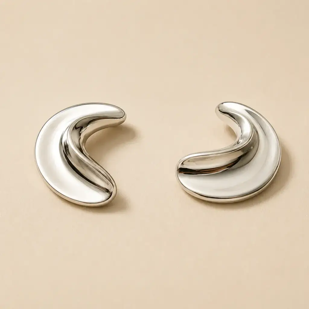 jewellery chunky stud earrings