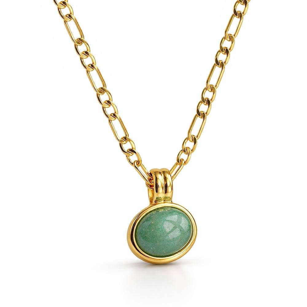 Agate Stone Necklace : 100657