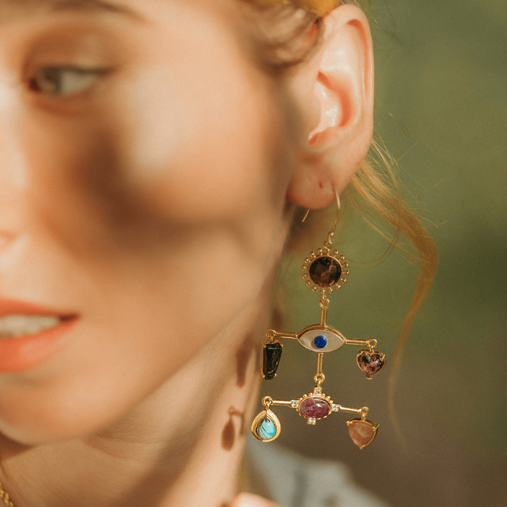 Art Of Balance Statement Earrings : BLE900M