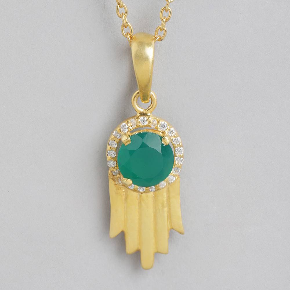 Pure 92.5 Silver Hamsa Necklace. The Hamsa Is A Symbol Of Protection, Strength, And Power That Is Believed To Ward Off E