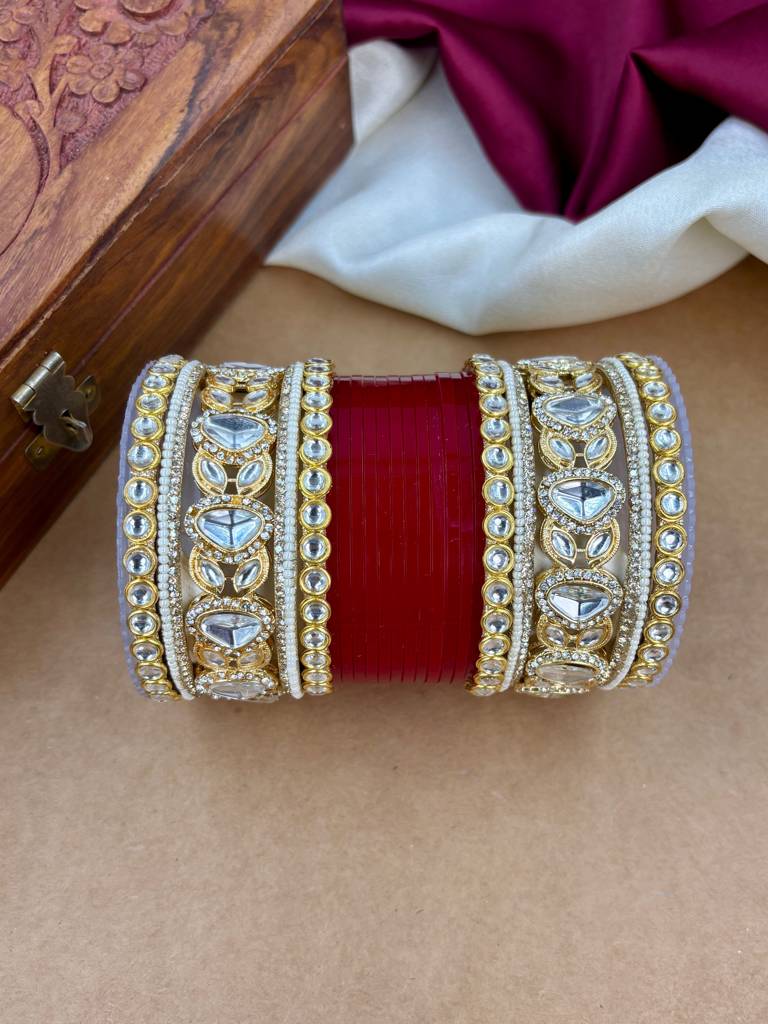 Authentic Punjabi Bridal Chura : HB-29-24