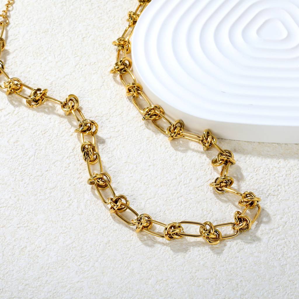 Knot Chain Necklace : AS-NK-CG-26