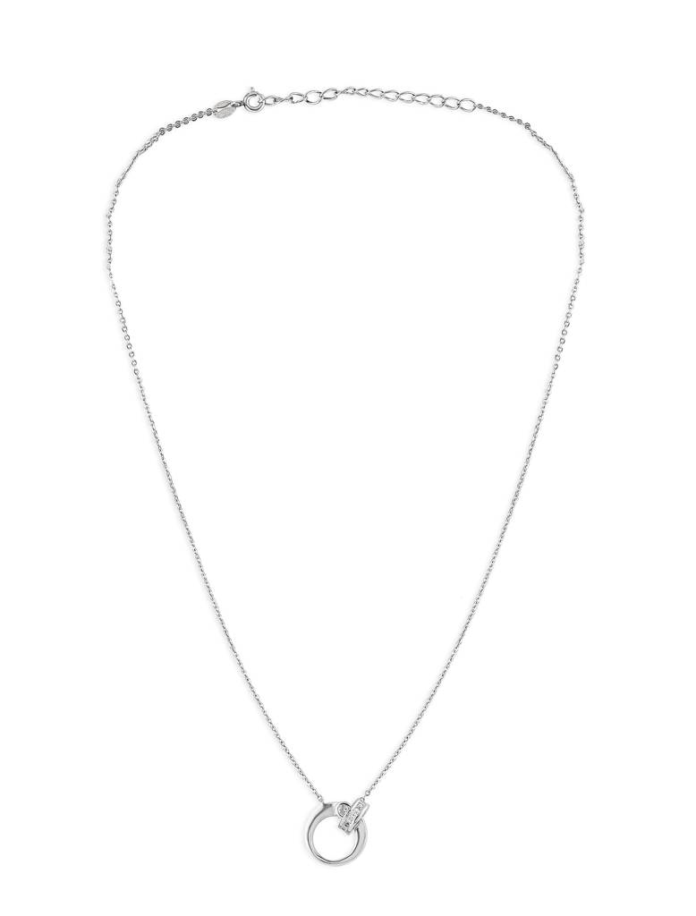 925 Silver Hollow Pendant