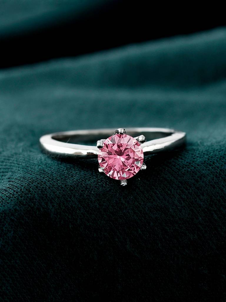 Valentines Day Promise Solitaire Ring : 8905124576856