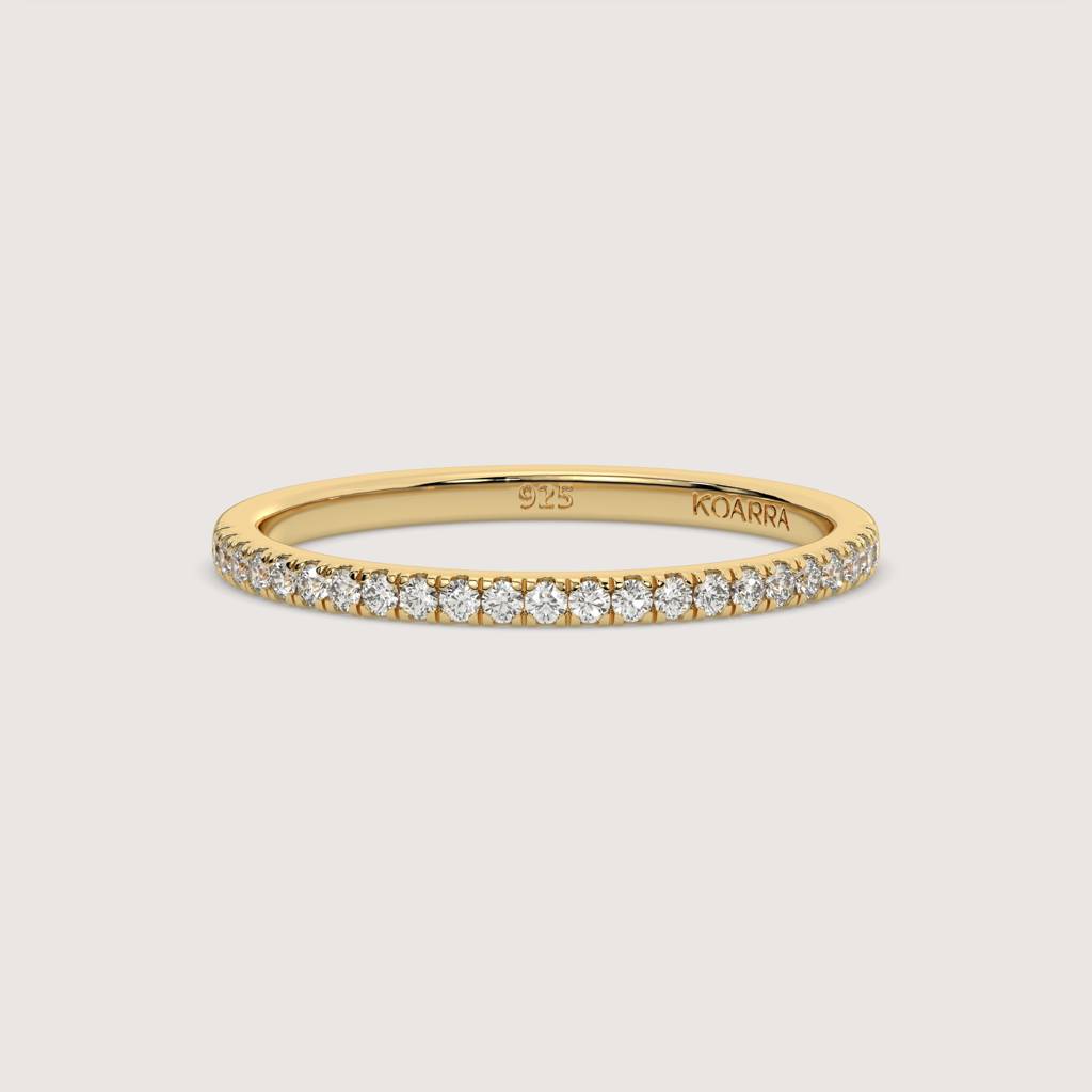 Veya Pavé Diamond Ring : RG-005