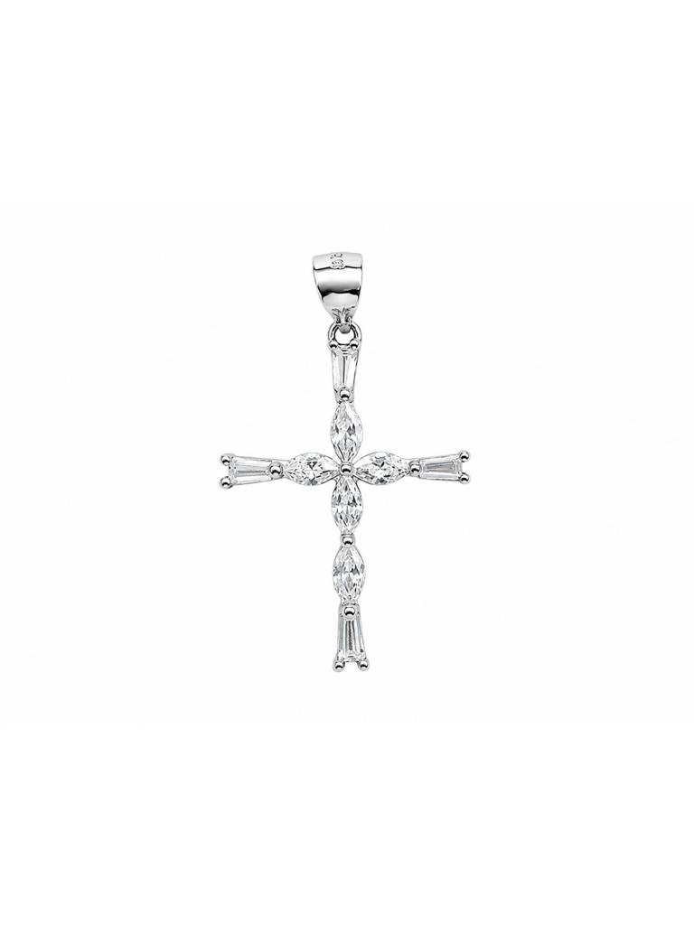925 Silver Royal Glow Cross Pendant : PH04558
