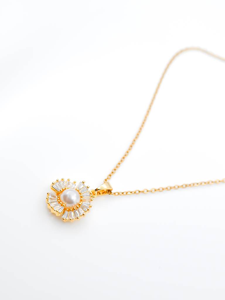Vaidiki Necklace | Anti Tarnish | 18K Gold Plated : RKAT000007