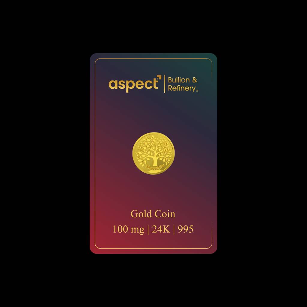 100 Mg Gold Coin 24Kt (995) : ABMGGC01KALP995
