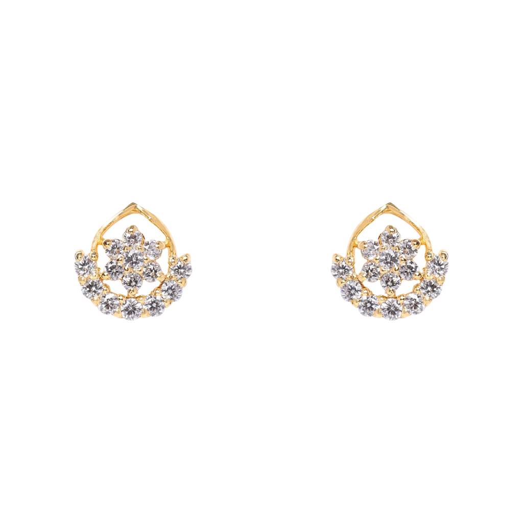 Cz Earrings : CS54