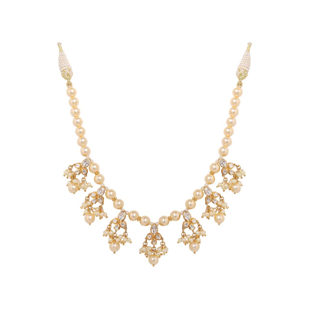 Moissanite Polki Necklace 8 : PJ127