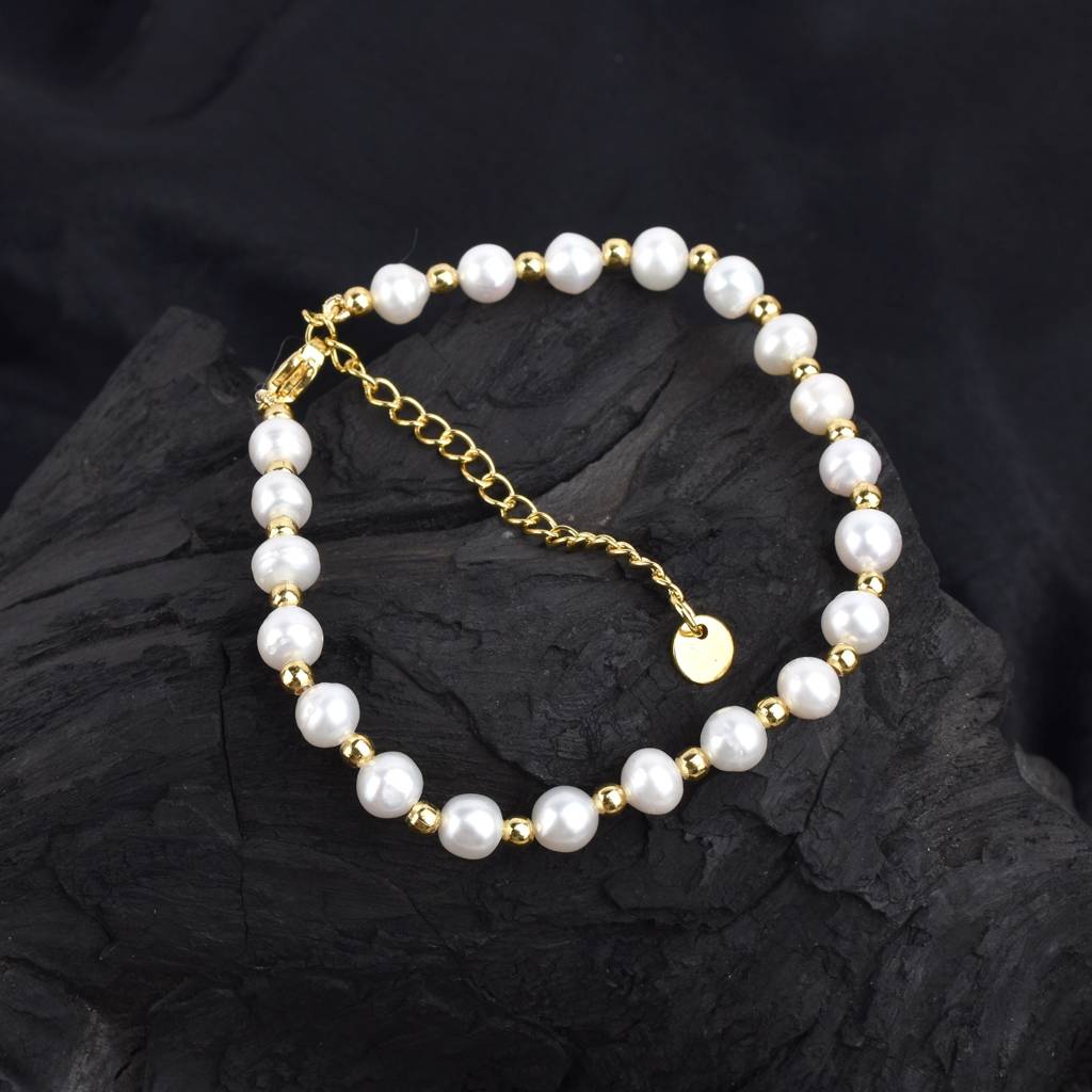 Moonlit Grace Pearl Bracelet : KABRCGPP02