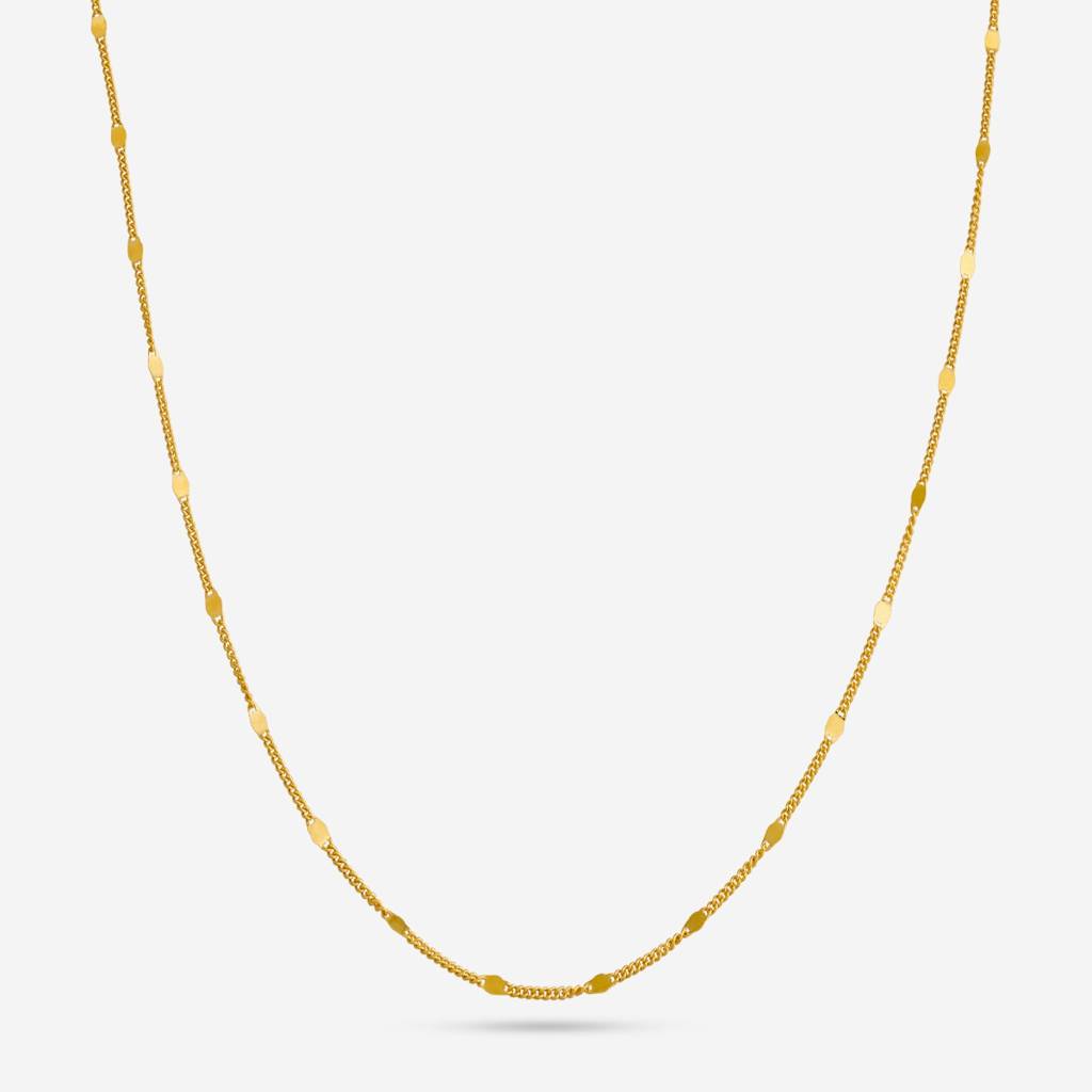 Gold Plated - Office Wear Silver Chain - 453594 : 453594