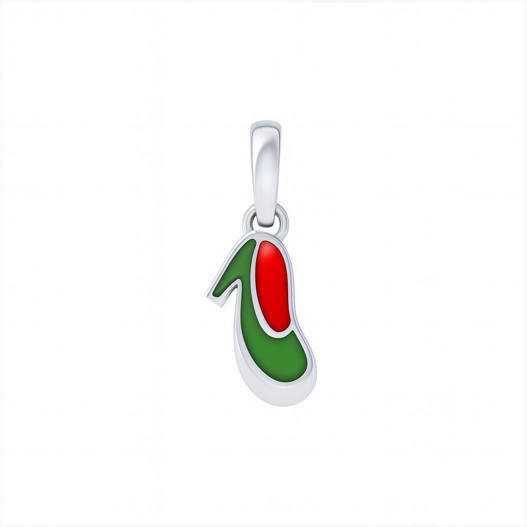 925 Pure Silver Footwear Pendant : PEN1035