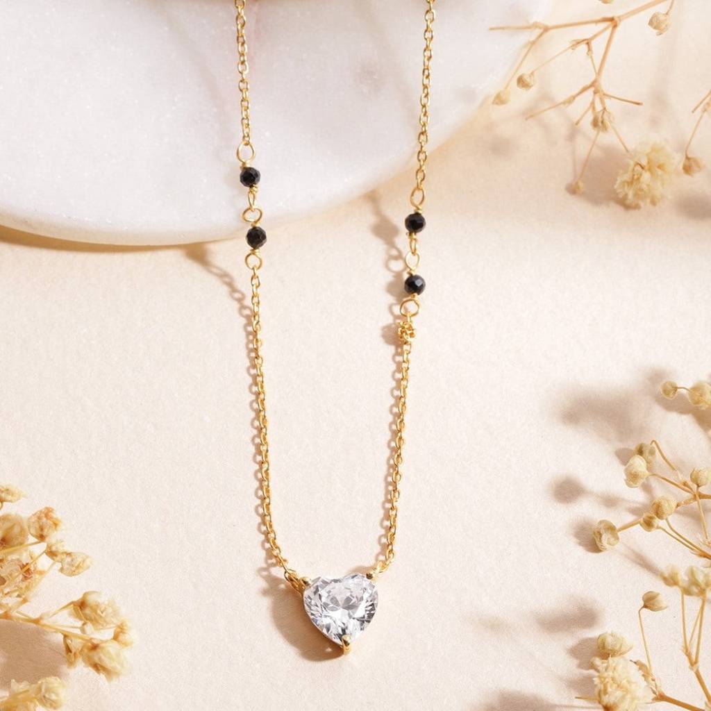 Golden Bond Gold Plated 925 Sterling Silver Mangalsutra : MGS-10047-G