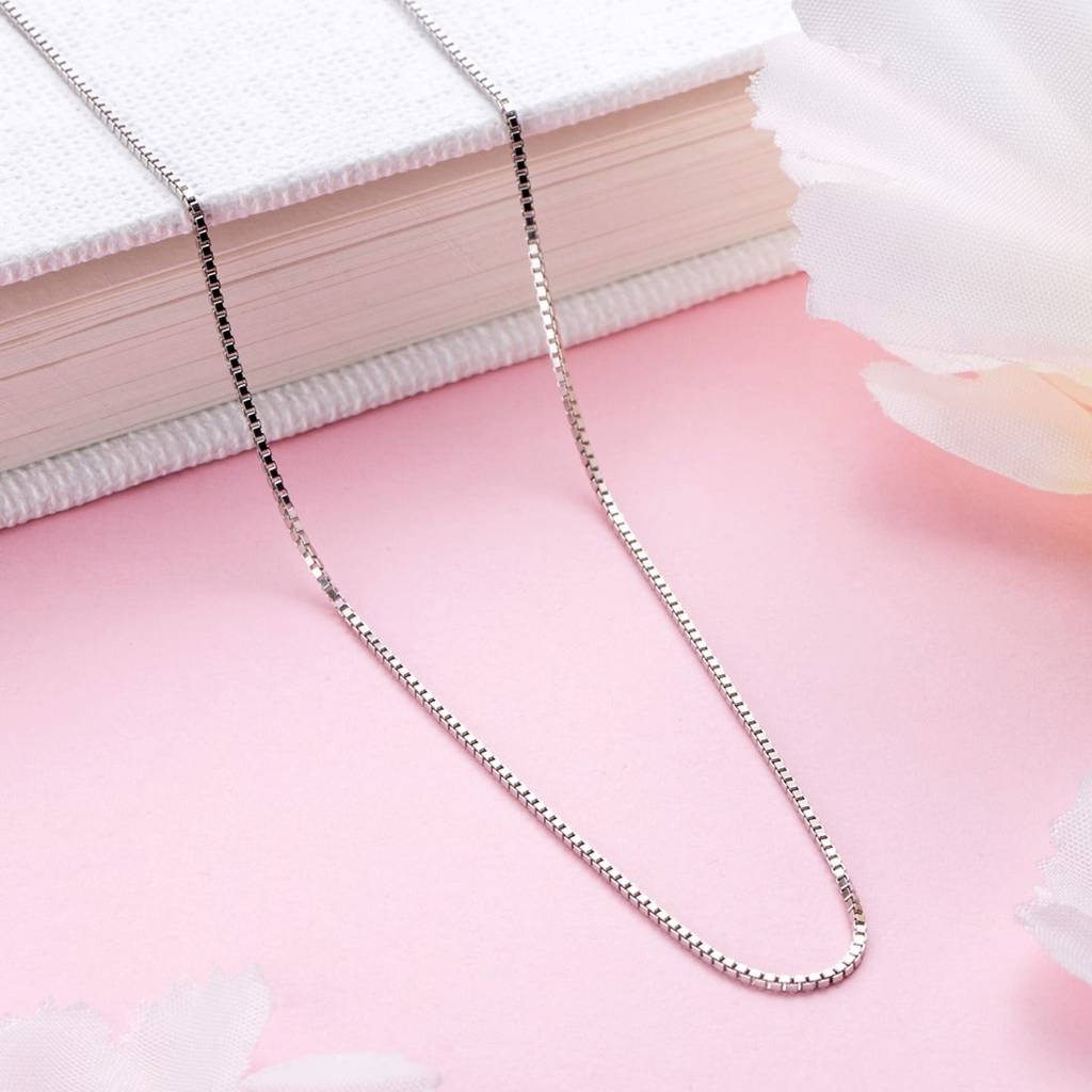 Silver Box 925 Silver Chain : CH-10002