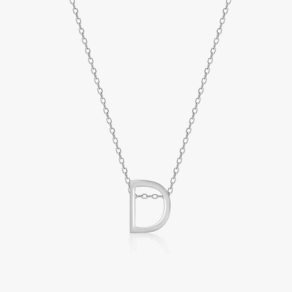 Divine D Initial Necklace : AIN1