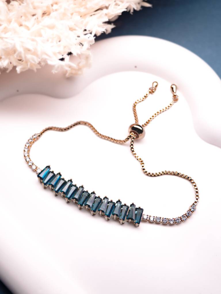Ira Bracelet | Anti Tarnish | Rhodium Plated : RKAT000017